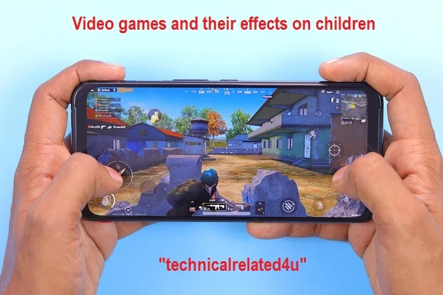 Video games and their effects on children, game on mobile, bgmi game image