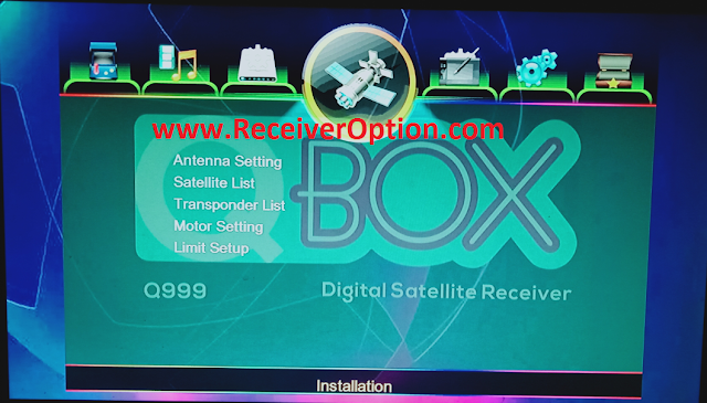 QBOX Q999 1507G 1G 8M NEW SOFTWARE WITH MR AUDIO & ECAST OPTION