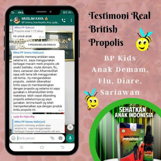 manfaat british propolis untuk anak