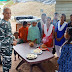 रक्षाबंधन के पवित्र त्योंहार के मौके पर कांकेरलंका गांव के बच्चों ने केरिपुबल 74 वीं वाहिनी  के जवानों को राखी बांधी