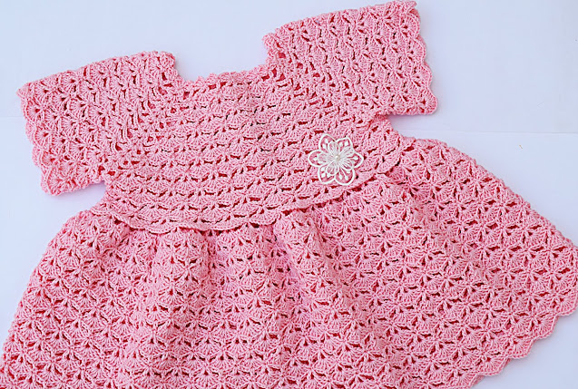 1 - Crochet Imagen Falda para bolero y canesú a crochet muy fácil y sencillo