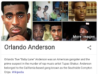 107 | The death of Orlando Anderson (believed to be 2Pac's assassin), May 29, 1998