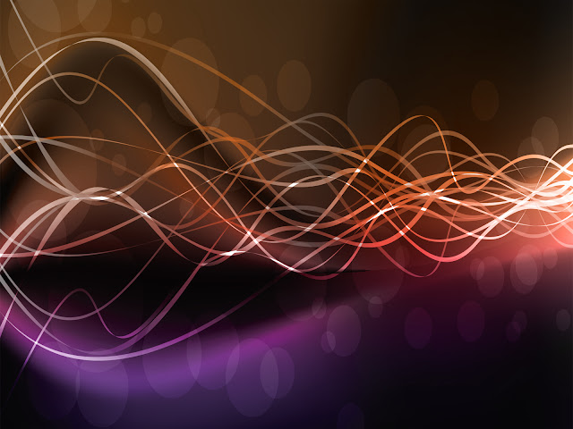 Abstract Glowing Lines background
