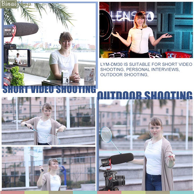 Lensgo LYM-DM30 - Microphone Shotgun