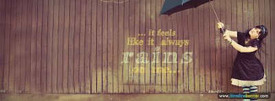 It Always Rains On Me Facebook Timeline Cover