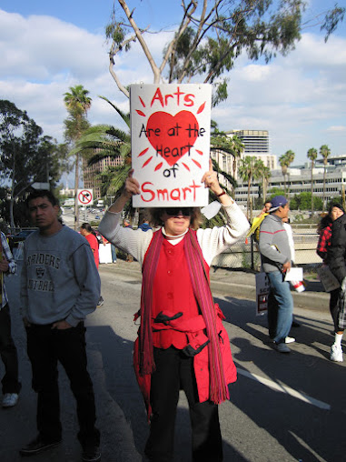 LAUSD Candidate Robert D. Skeels supported the struggle to save LAUSD K-6 Arts