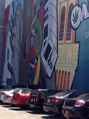 Oaksterdam University Parking Lot Mural