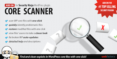 Core Scanner add-on for Security Ninja � WordPress Plugin