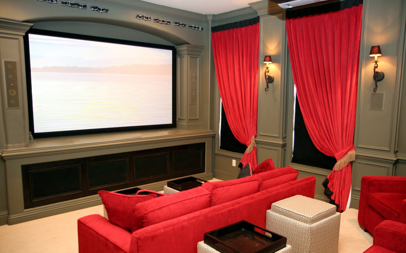 Interior Design Ideas, Modern Design: Luxury Home Theater