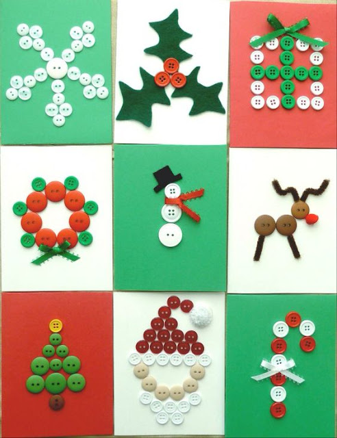 Weihnachtskarten basteln 2