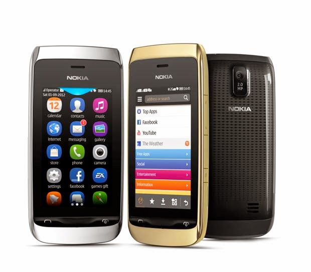 Harga Dan Spesifikasi Nokia Asha 308 Terbaru, Dengan Bentuk Terunik