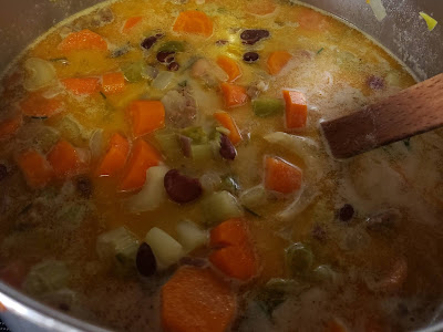Picture of Creamy Sausage and Bean Soup