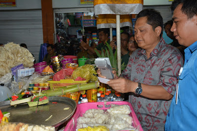 Pemkot Denpasar Launching E-BOP di Tiga Pasar Tradisional