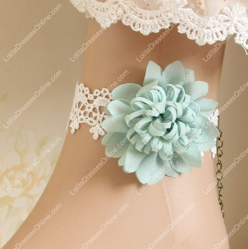 http://www.lolitadressesonline.com/lolita-white-lace-blue-rose-foot-jewelry-p-256.html