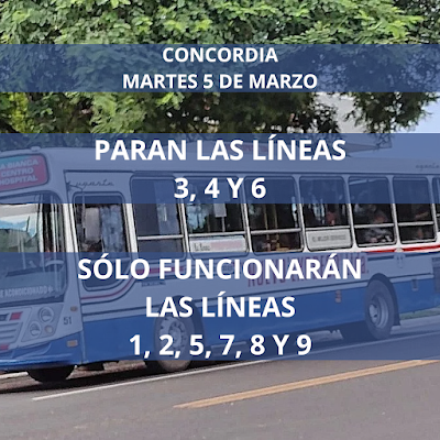 PARO DE COLECTIVOS