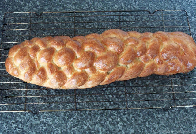 8 strand plaited braided loaf recipe | Halal Home Cooking