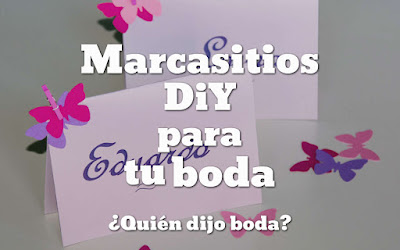 Marcasitios DiY para tu boda