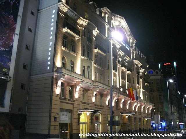 Warsaw at night