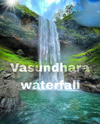 Vasundhara waterfall picture