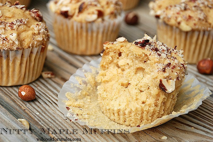 Nutty Maple Muffins, Holiday HandiFoil Recipe  Will Cook For Smiles