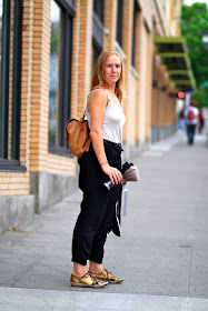 Gold Shoes seattle street style It's My Darlin' Capitol Hill