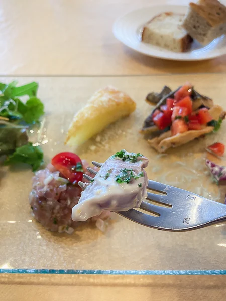 浅草の人気イタリアン『ブラカリ』ランチコースの前菜