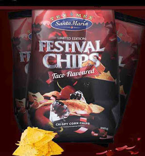 Santa Maria Limited Edition Festivalchips med smak av Taco