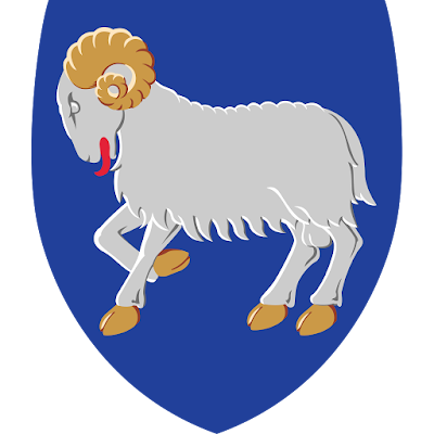 Coat of arms - Flags - Emblem - Logo Gambar Lambang, Simbol, Bendera Negara Kepulauan Faroe