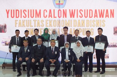 FEB Unila Gelar Yudisium Wisudawan Periode November 2017