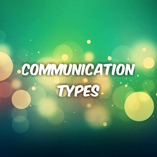 Communication types 