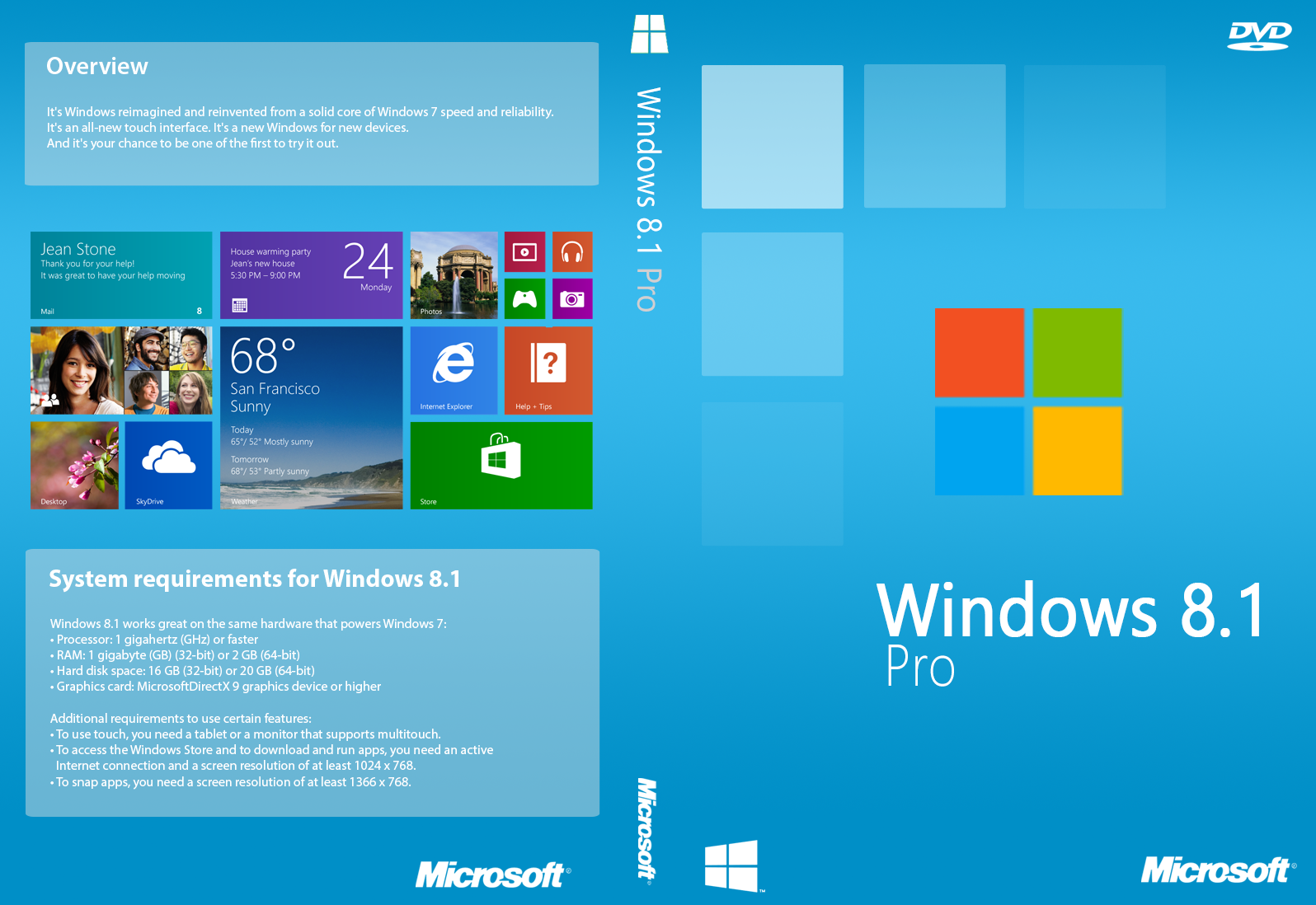 Windows Customs: Windows 8.1 Professional x64