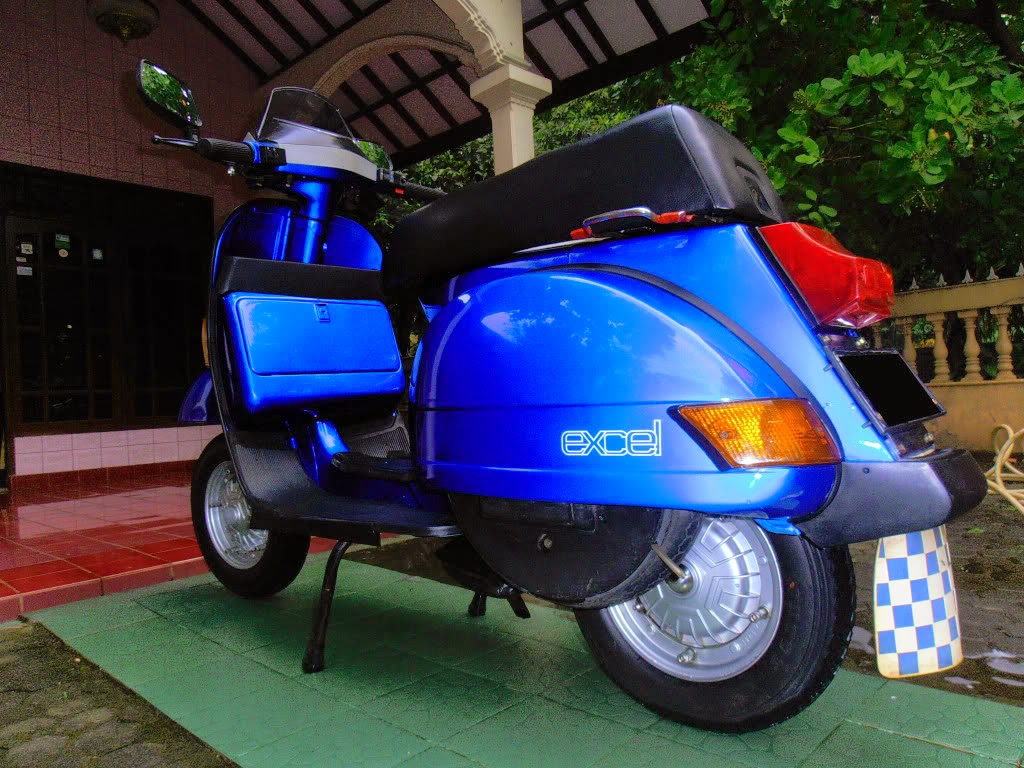 Sejarah Dan Modifikasi Vespa Excel Informasi Seputar Otomotif