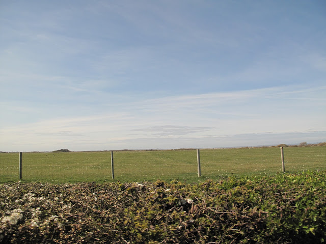 Some of the greenest green and bluest blue of surrounding scenery at West Wittering