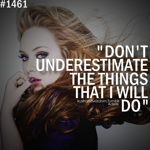 30 Best Adele Quotes | the perfect line