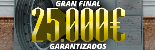 casinobarcelona.es este 31 mayo se disputa el 25.000€ GTD con gran “OVERLAY”