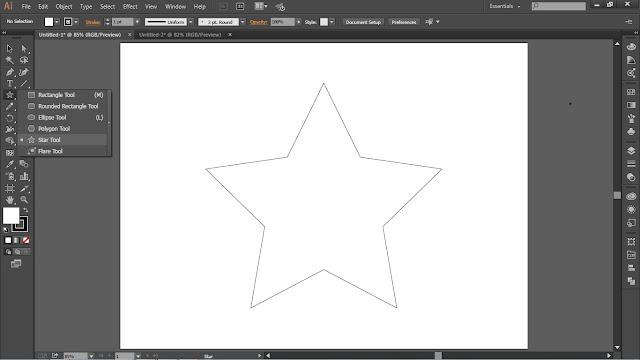 Cara cepat menggunakan gradient illustrator