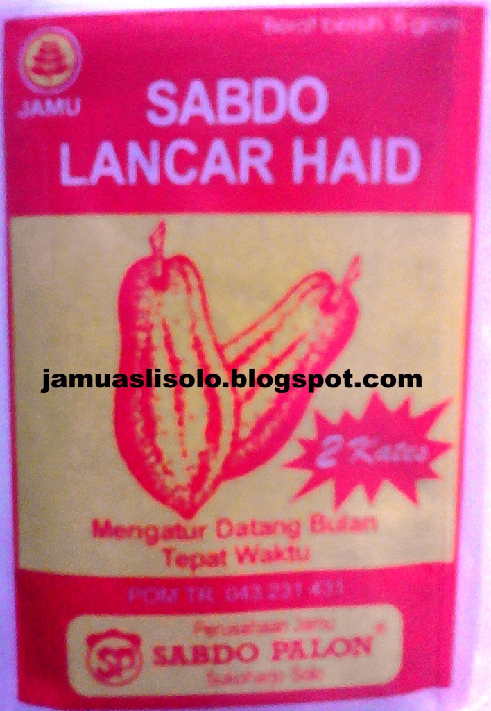 JUAL JAMU ASLI SOLO: JUAL JAMU SABDO LANCAR HAID MENGATUR ...