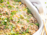 Hash Brown and Sausage Whole30 Breakfast Casserole