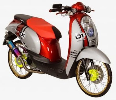 Modifikasi Honda Scoopy Terbaru