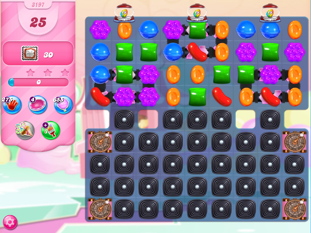 Candy Crush Saga level 3197