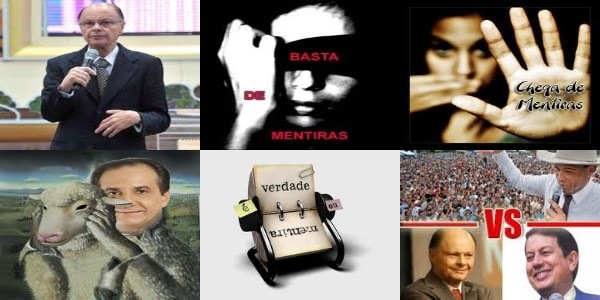 Mentiras em igrejas