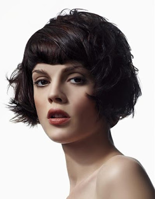 Short Haircuts For Round Faces And Thick Hair. Short Hairstyles for Round