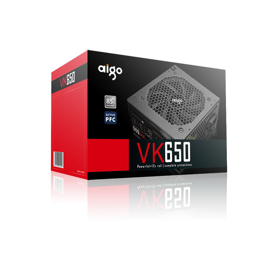 Nguồn máy tính tốt AIGO 650W VK650 chất lượng cao