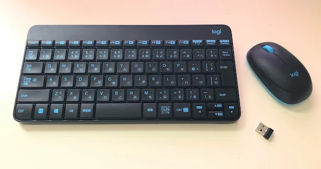 MK245のキーボードとマウス