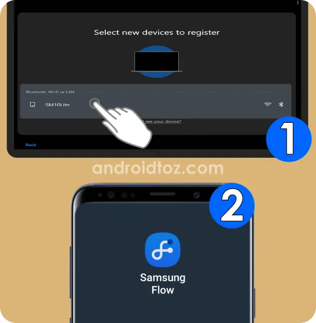 Link Samsung Device to Windows Computer on Samsung Flow (1)