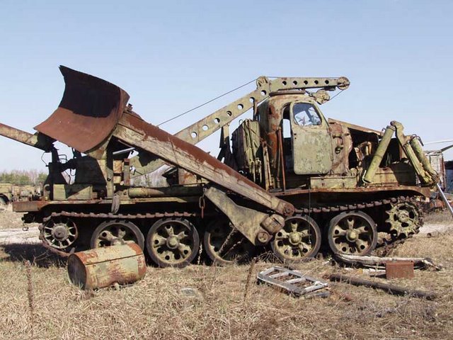 Peninggalan Ledakan Reaktor Nuklir Chernobyl