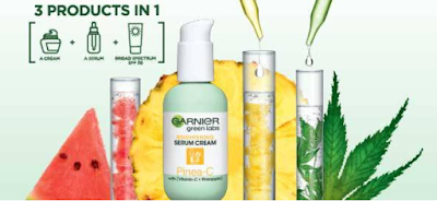 FREE Garnier Green Labs Serum Cream Sample