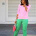 Stylish Trouser and Pink top