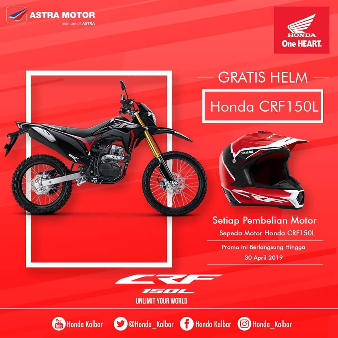 Beli Motor Honda Di Bulan April Dapatkan Jaket Dan Helm Eksklusif Muhammad Teguh Budianto