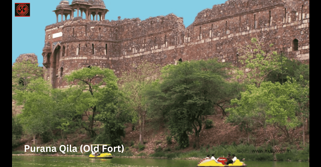 Ancient fort with Afghan and Mughal architecture
